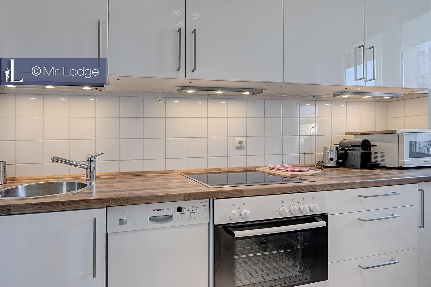 Квартира в многоэтажно доме с 2 комнатами | München-Lehel | 1605ML6 | Helle Küchenzeile