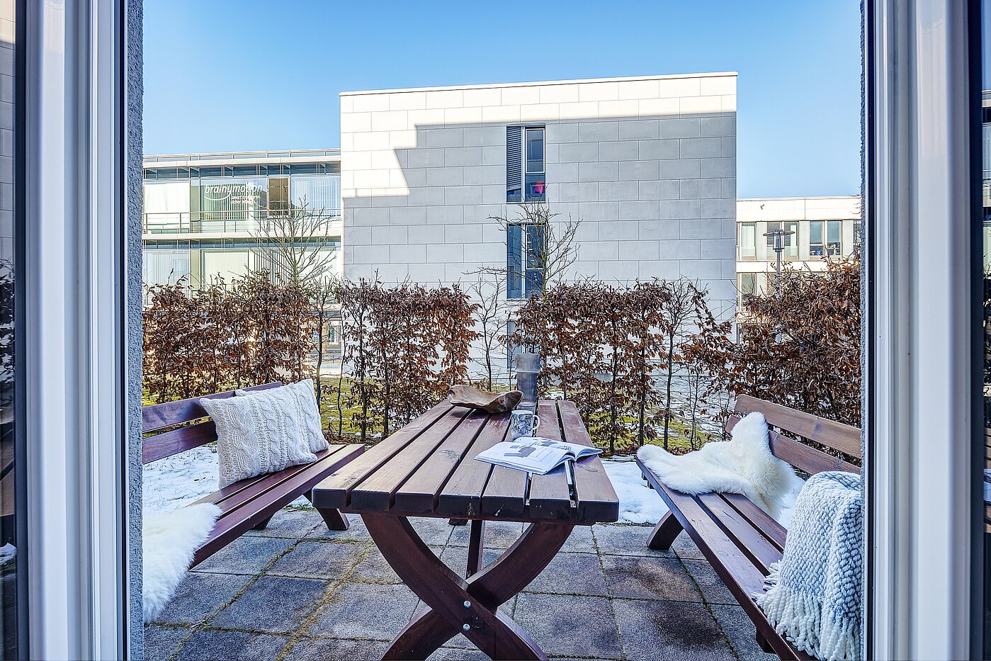 Плоский с 2 комнатами | München-Riem | 2201ML1 | ...Zugang zur Terrasse