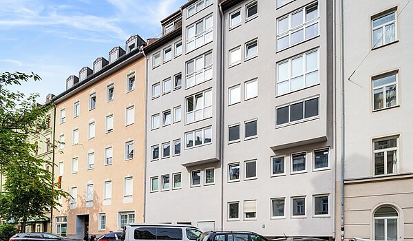 Квартира в многоэтажно доме с 2 комнатами | München-Isarvorstadt | 70459 | Objektansicht