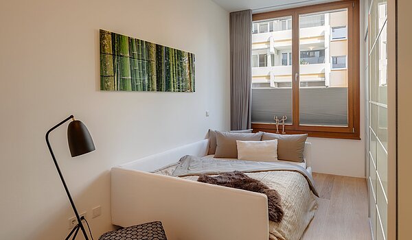 Высокий первый этаж с 3 комнатами | München-Sendling | 2009ML8 | Helles Gästezimmer...