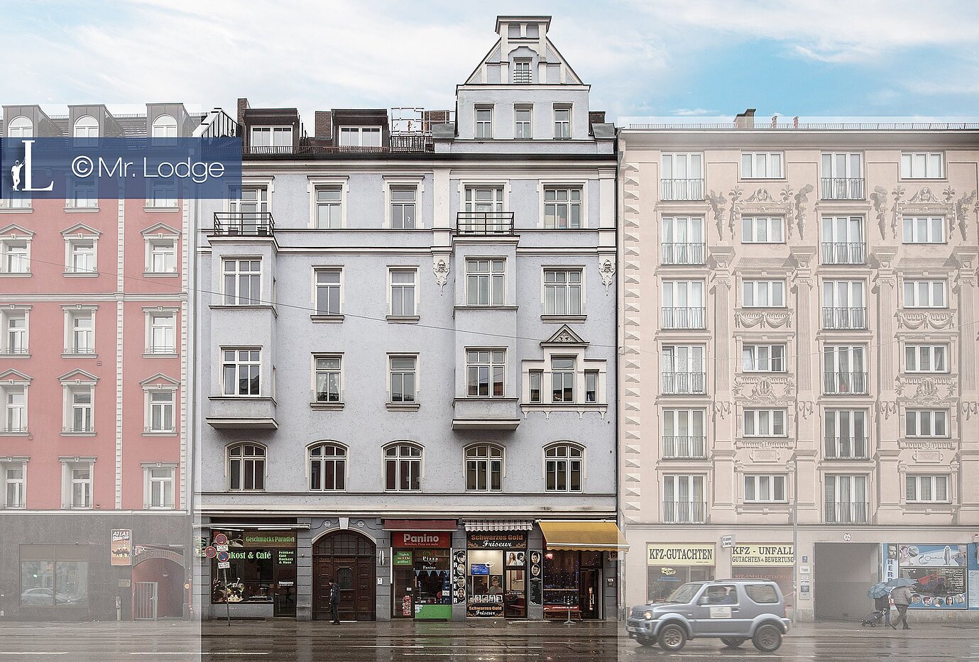 Квартира в многоэтажно доме с 4.5 комнатами | München-Ludwigsvorstadt | 1712ML2 | Hausansicht