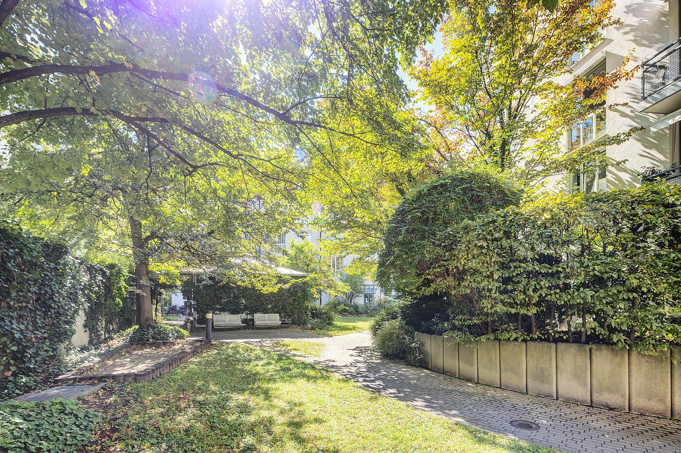 Квартира в многоэтажно доме с 1 комнатная | München-Schwabing | 70249 | Sehr ruhig gelegen