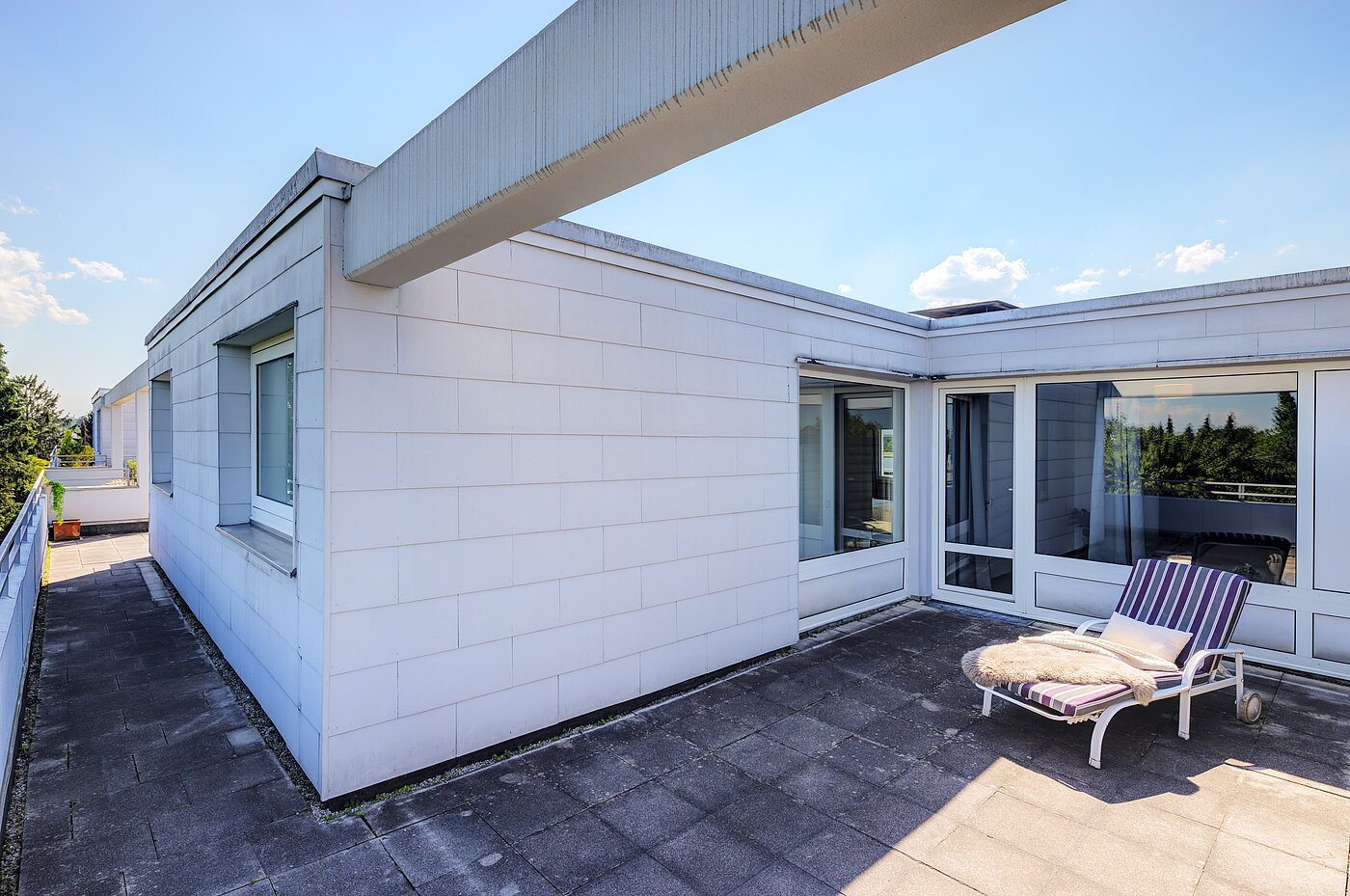 Terrassenwohnung с 3.5 комнатами | München-Berg am Laim | 123456 | Dachterrasse