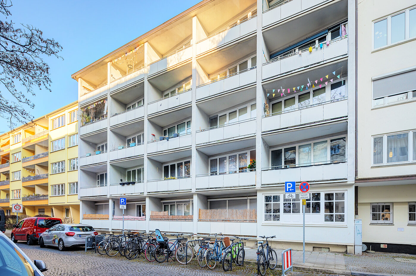 Apartment с 1 комнатная | München-Schwabing | 70211 | Hausansicht