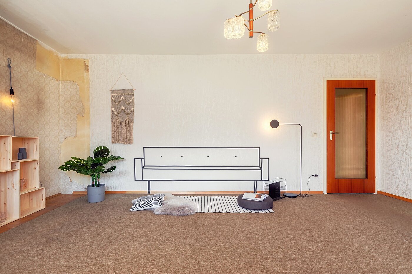Квартира в многоэтажно доме с 4 комнатами | München-Hadern | 2003ML2 | Geräumiges Wohnzimmer...