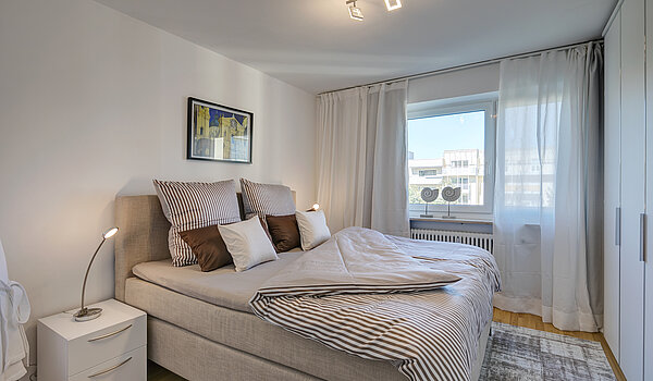 Квартира в многоэтажно доме с 2 комнатами | München-Moosach | 70407 | Schlafzimmer