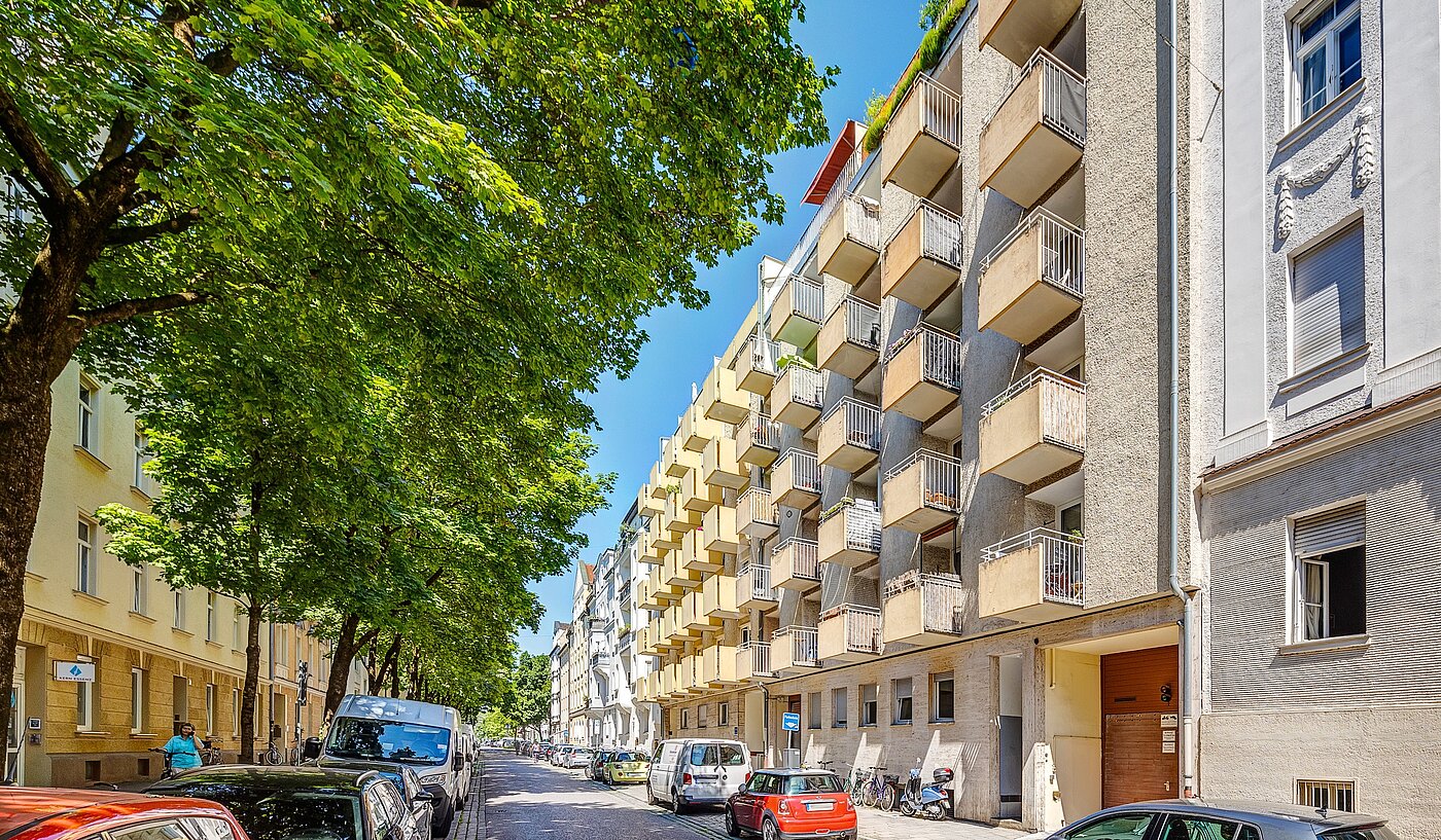 Квартира в многоэтажно доме с 1 комнатная | München-Schwabing | 2210ML3 | Ruhige Anliegerstraße