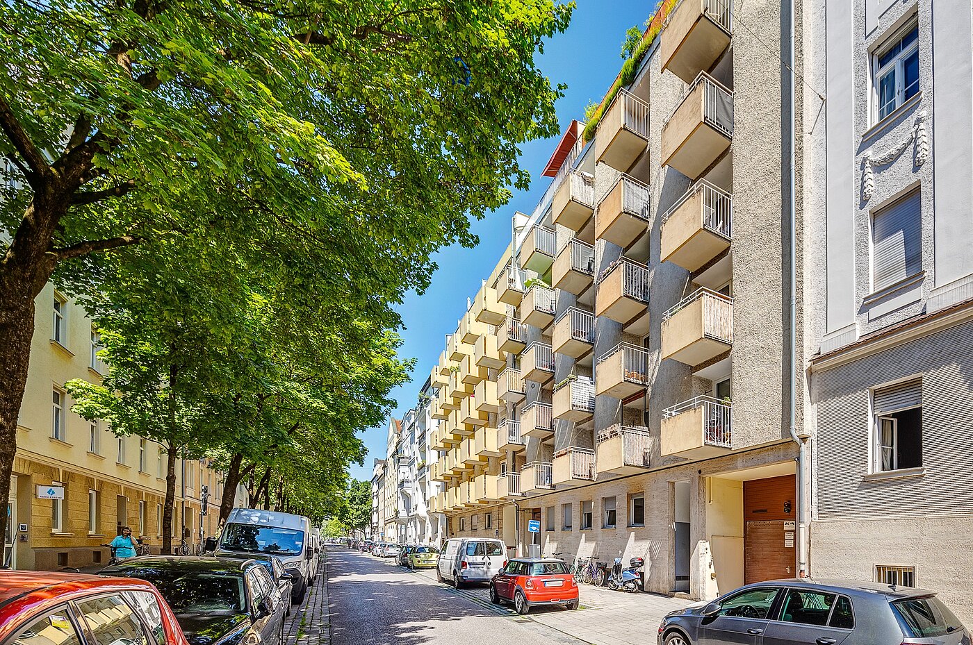 Квартира в многоэтажно доме с 1 комнатная | München-Schwabing | 2210ML3 | Ruhige Anliegerstraße