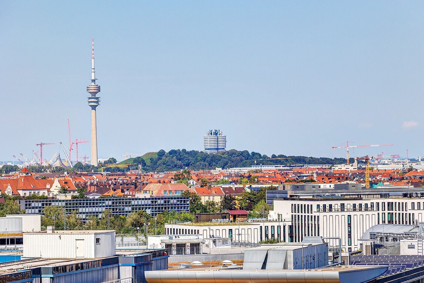 Квартира в многоэтажно доме с 1 комнатная | München-Laim | 70144 | Blickrichtung Olympiapark
