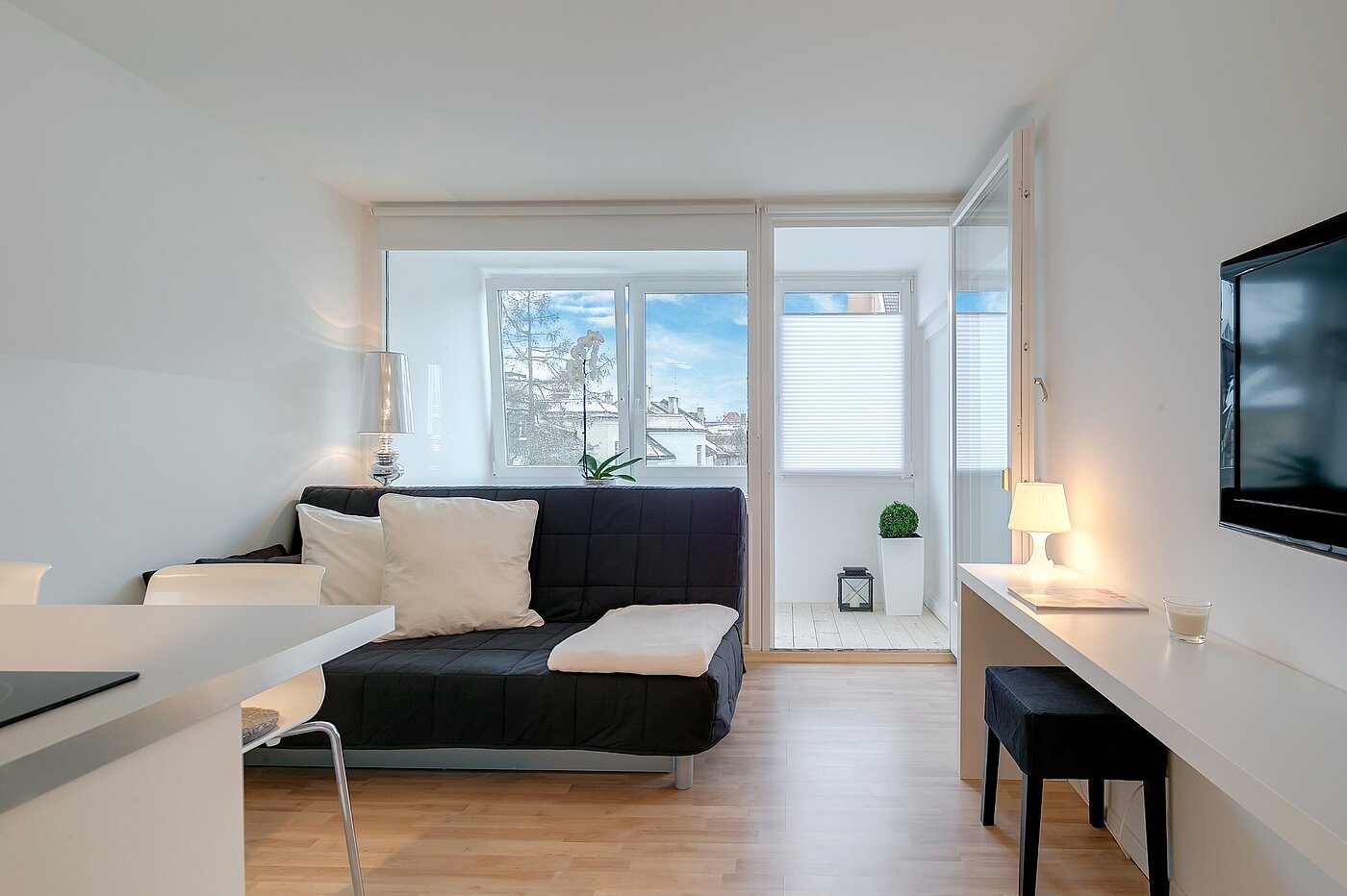 Квартира в многоэтажно доме с 1 комнатная | München-Nymphenburg | 2102ML7 | ...Schlafcouch...