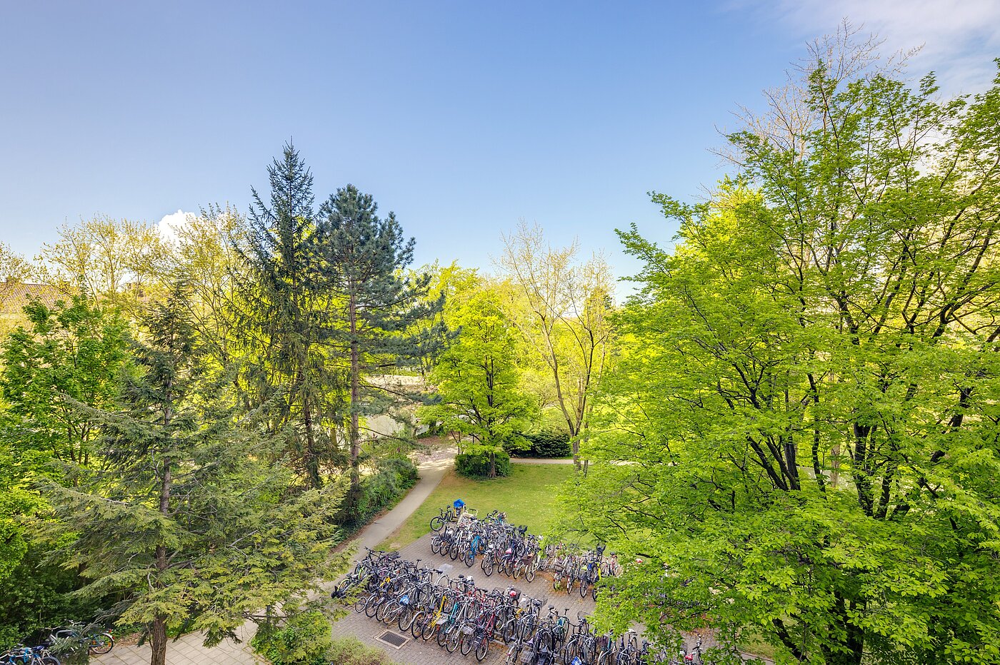 Квартира в многоэтажно доме с 2 комнатами | München-Sendling-Westpark | 2204ML2 | ...Blick auf das parkähnliche Grundstück