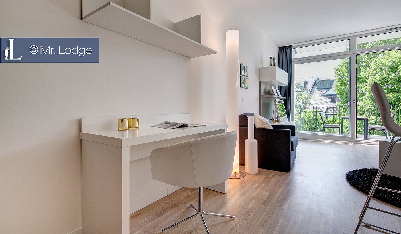 Квартира в многоэтажно доме с 1 комнатная | München-Bogenhausen | 1802ML4 | Heller Arbeitsplatz