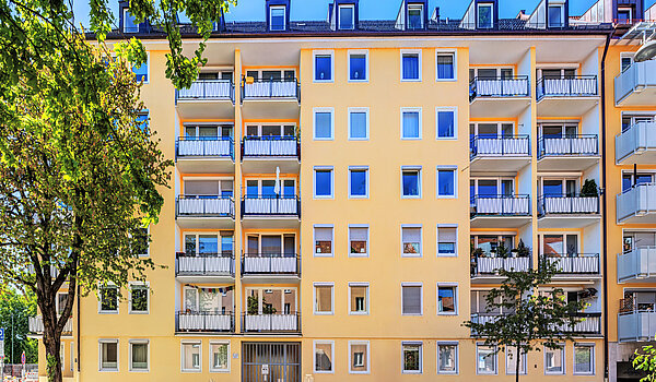Квартира в многоэтажно доме с 3 комнатами | München-Au | 70447 | Außenansicht Gebäude