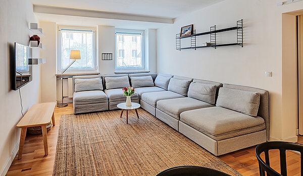 Квартира в многоэтажно доме с 3 комнатами | München-Au | 70447 | Wohnzimmer