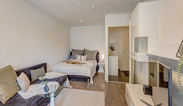 Квартира в многоэтажно доме с 1 комнатная | München-Ramersdorf | 70416 | Wohnzimmer...