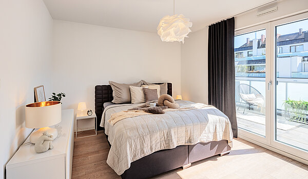 Penthouse с 2 комнатами | München-Bogenhausen | 70385 | Entspannt schlafen...