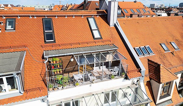 Квартира в многоэтажно доме с 5 комнатами | München-Neuhausen | 70140 | Vogelperspektive