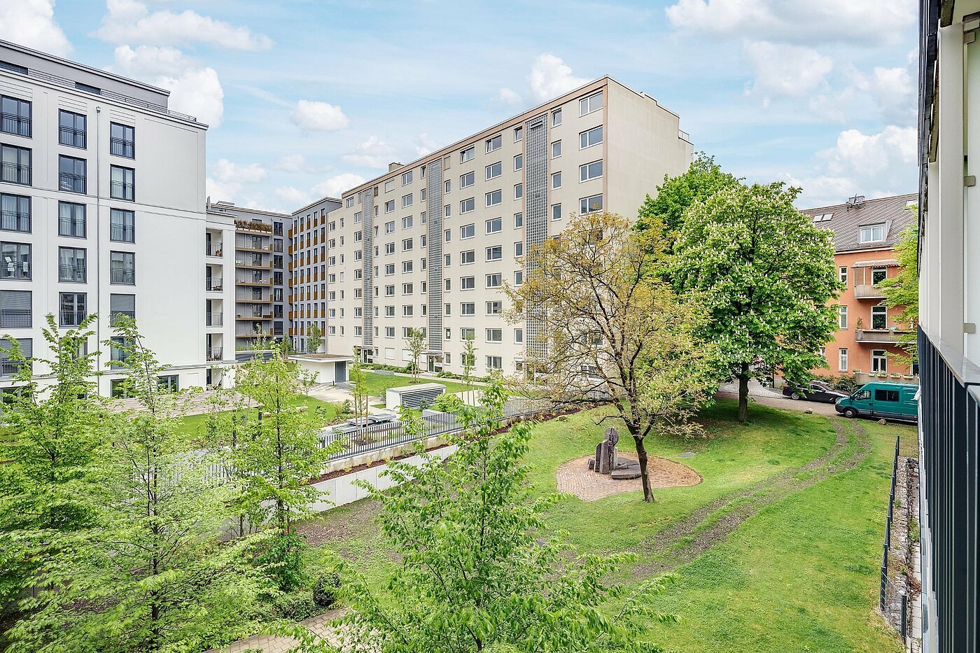 Квартира в многоэтажно доме с 1.5 комнатами | München-Bogenhausen | 1904ML6 | ...und Südausrichtung