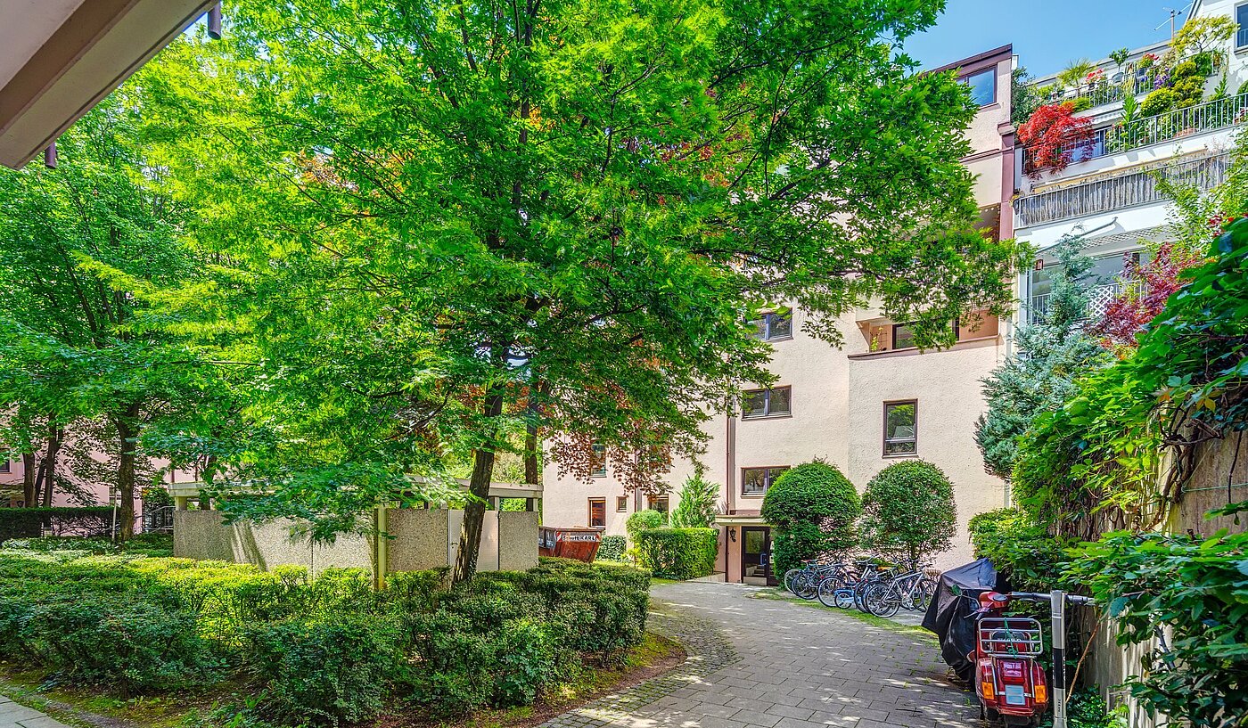 Квартира в многоэтажно доме с 2 комнатами | München-Sendling | 2106ML2 | Begrünter Innenhof