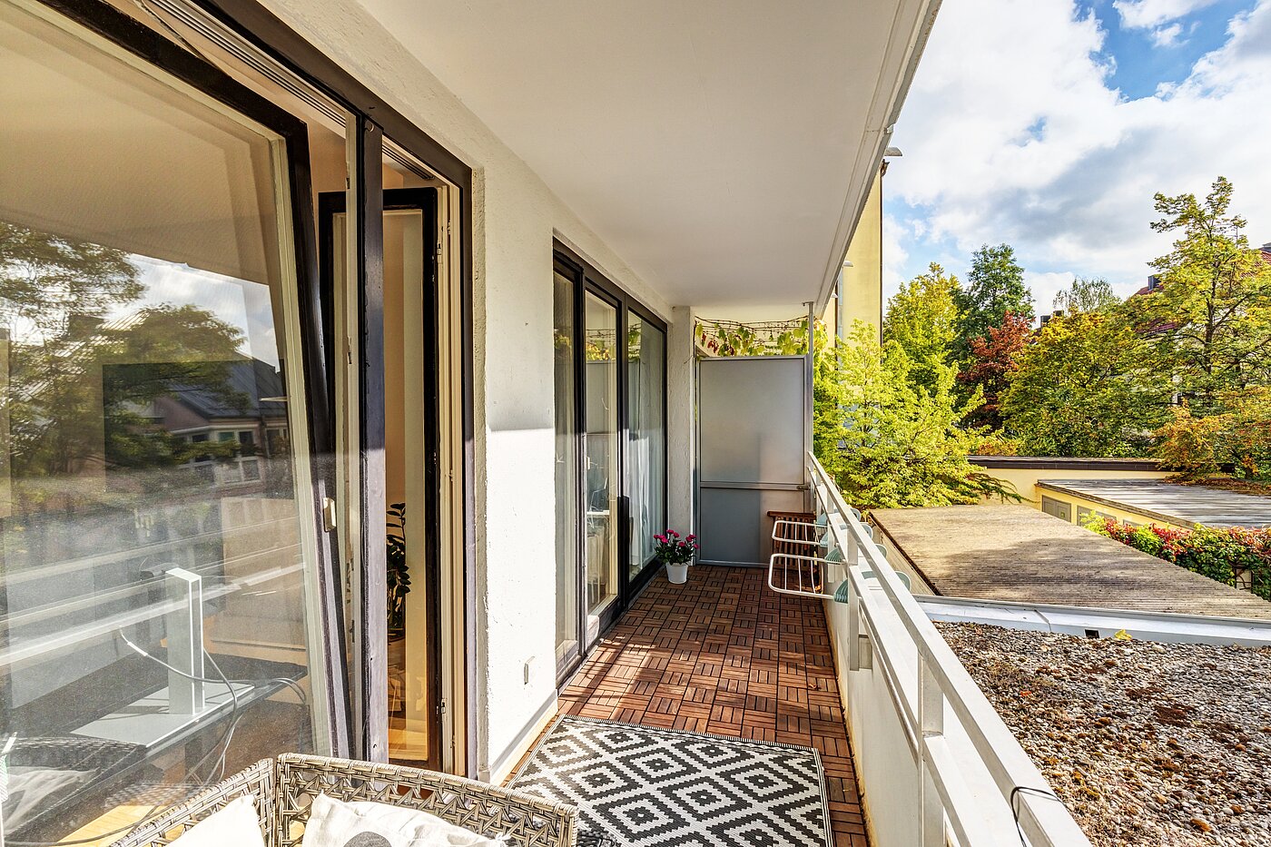 Квартира в многоэтажно доме с 2 комнатами | München-Maxvorstadt | 70497 | Balkon