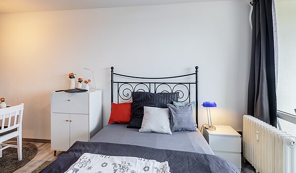 Квартира в многоэтажно доме с 1 комнатная | München-Haidhausen | 70482 | Bett