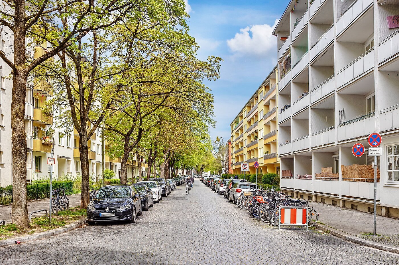 Квартира в многоэтажно доме с 1 комнатная | München-Schwabing | 2105ML1 | Balkonausrichtung