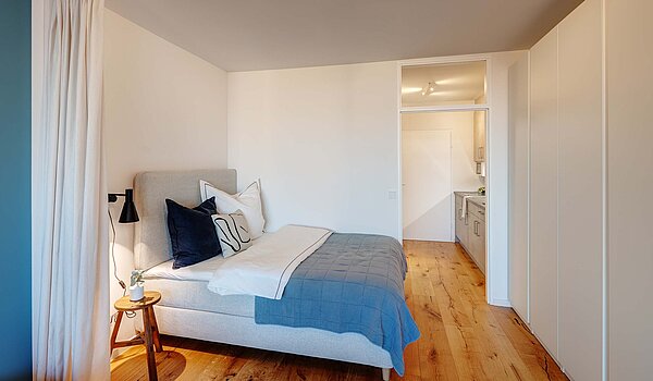 Квартира в многоэтажно доме с 1 комнатная | München-Bogenhausen | 70457 | Gemütliches Bett