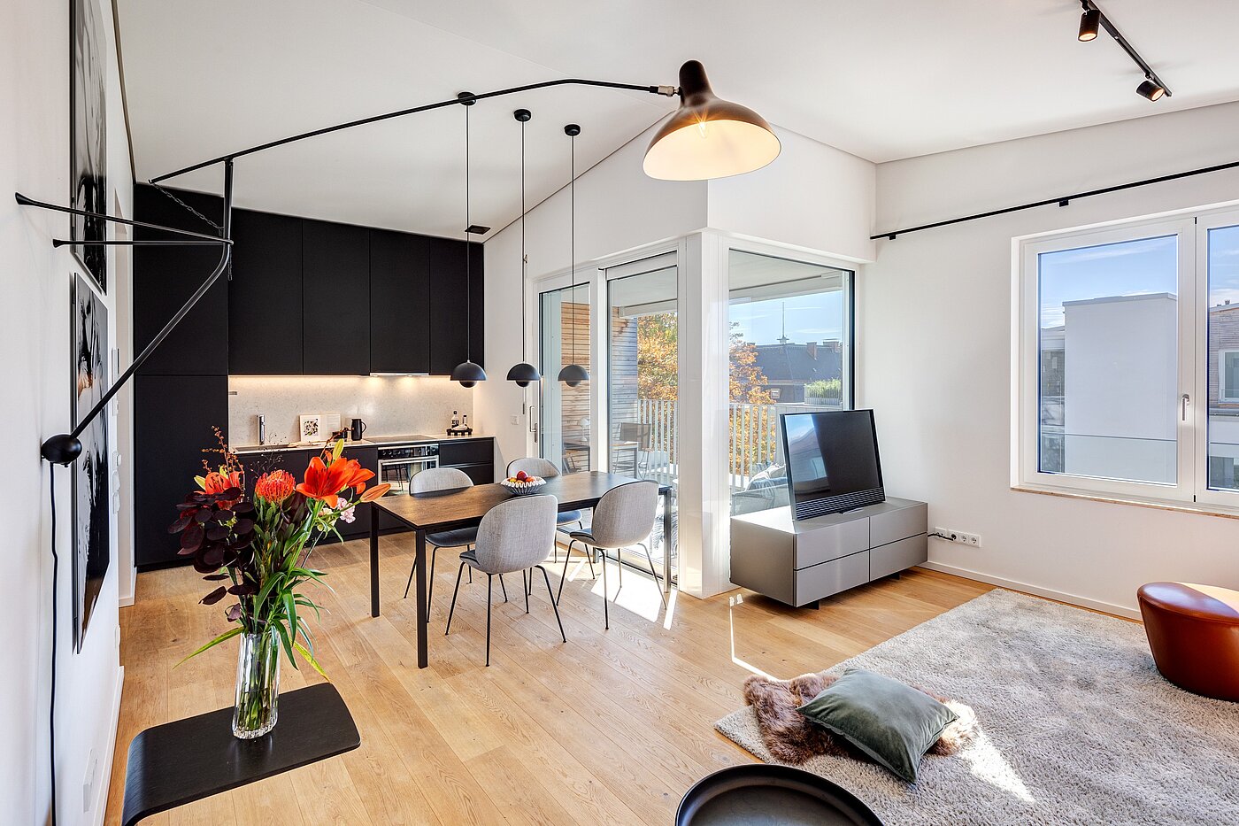 Мансардная квартира с 2 комнатами | München-Maxvorstadt | 701661 | Schicke Einbauküche