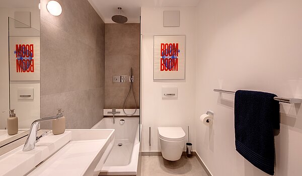 Квартира в многоэтажно доме с 2 комнатами | München-Isarvorstadt | 70459 | Badezimmer