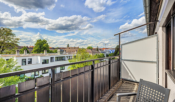 Квартира в многоэтажно доме с 1 комнатная | München-Milbertshofen | 70437 | ...Westbalkon