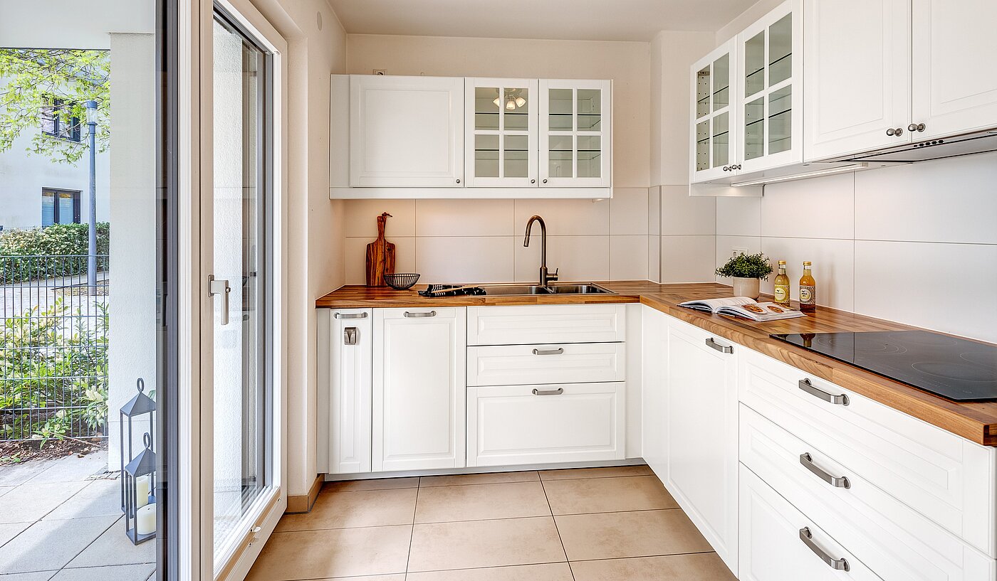 Квартира в многоэтажно доме с 3 комнатами | Gauting | 70116 | Geschmackvolle Einbauküche