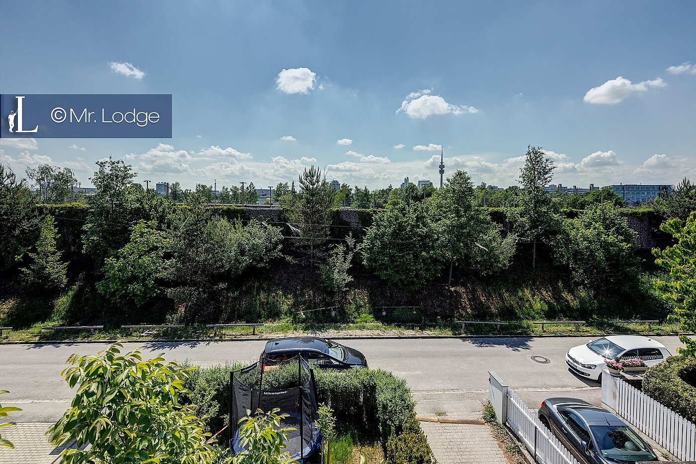 Мансардная квартира с 3 комнатами | München-Hasenbergl | 1803D9 | Blick vom Balkon