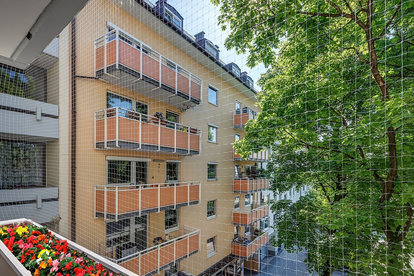 Квартира в многоэтажно доме с 2 комнатами | München-Obergiesing | 1905ML5 | Blick vom Balkon