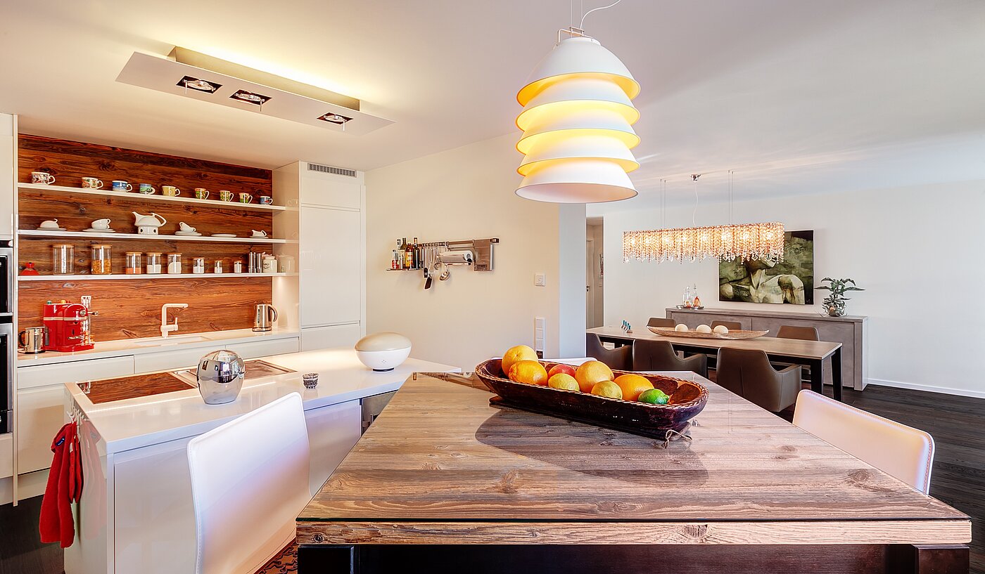 Квартира в многоэтажно доме с 3 комнатами | München-Schwabing | 1511ML1 | Küche / Essbereich