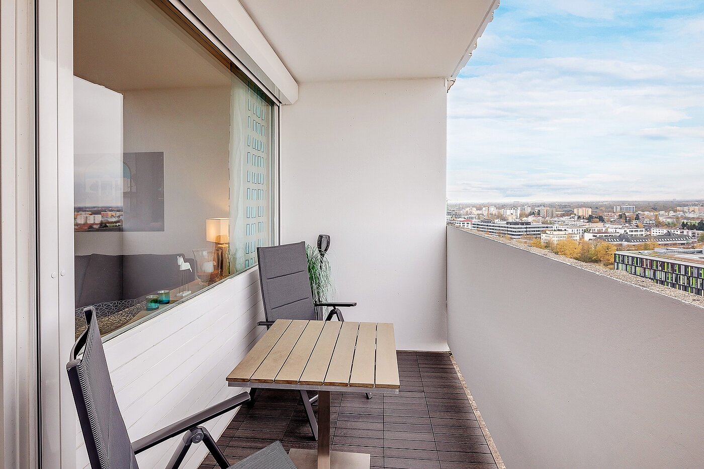 Квартира в многоэтажно доме с 1 комнатная | München-Moosach | 70092 | Sonniger Westbalkon