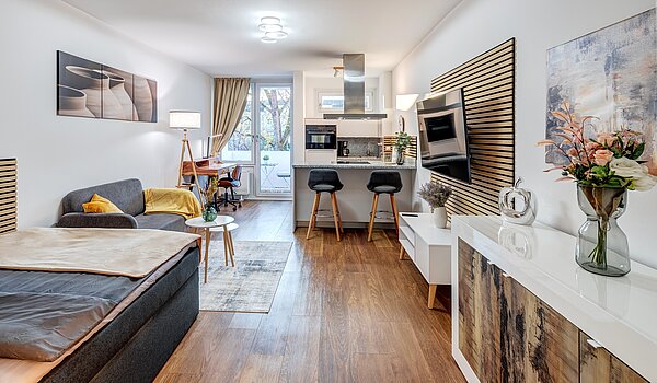 Apartment с 1 комнатная | München-Milbertshofen | 70183 | Schlaf- Wohnraum