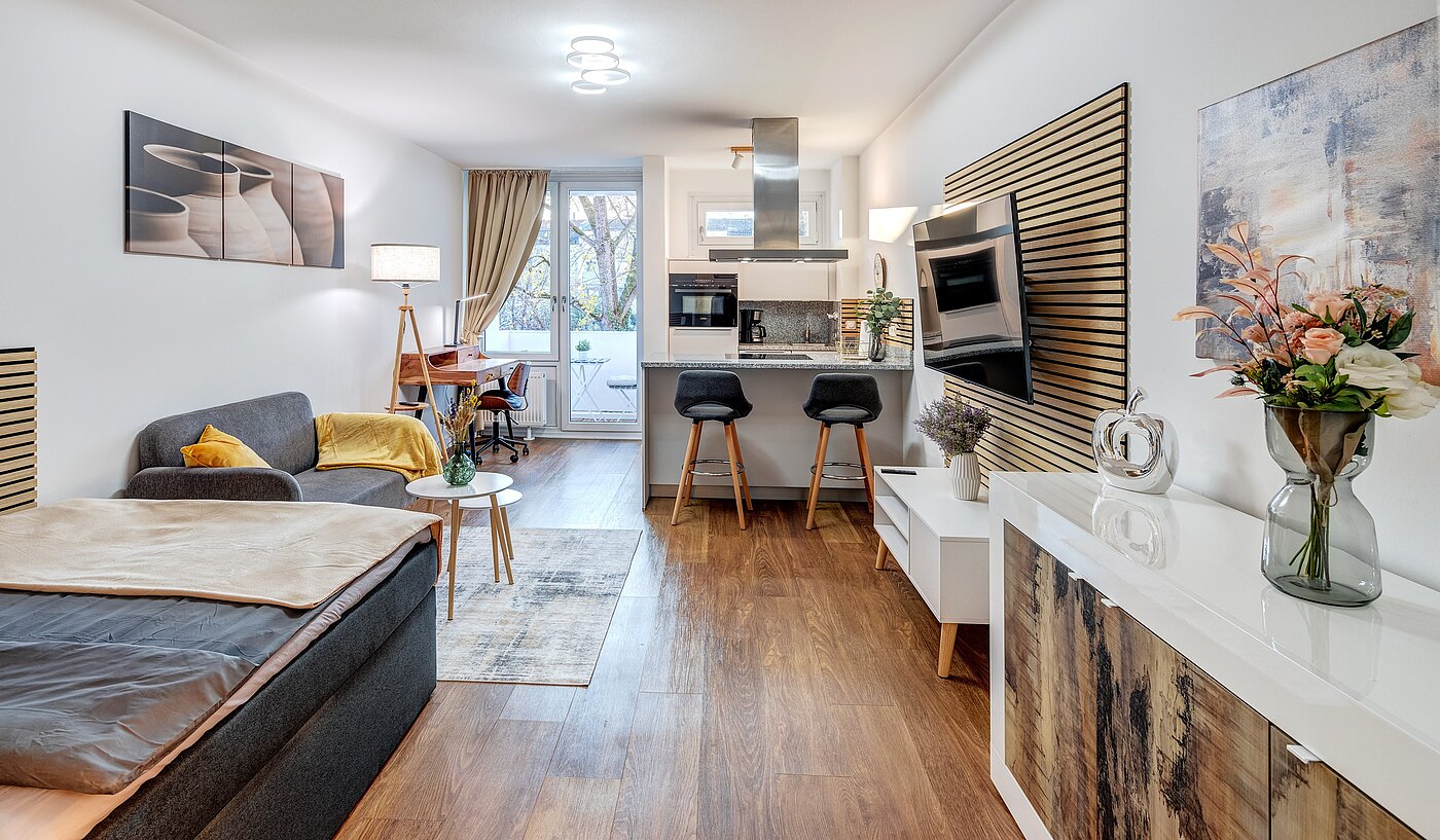 Apartment с 1 комнатная | München-Milbertshofen | 70183 | Schlaf- Wohnraum