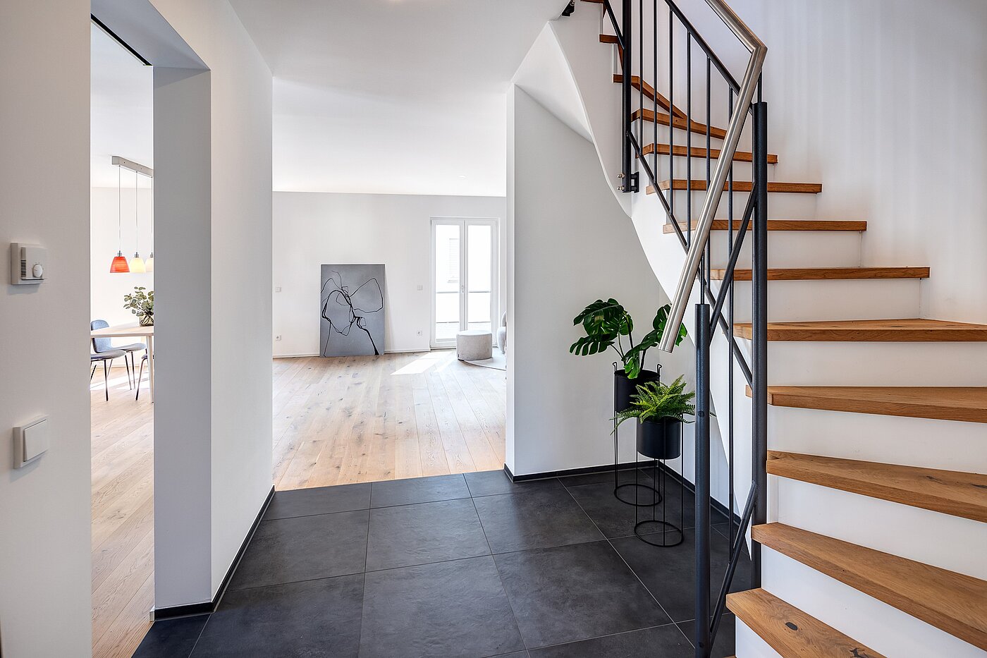 Дуплекс с 4 комнатами | München-Obermenzing | 701553 | Treppenaufgang