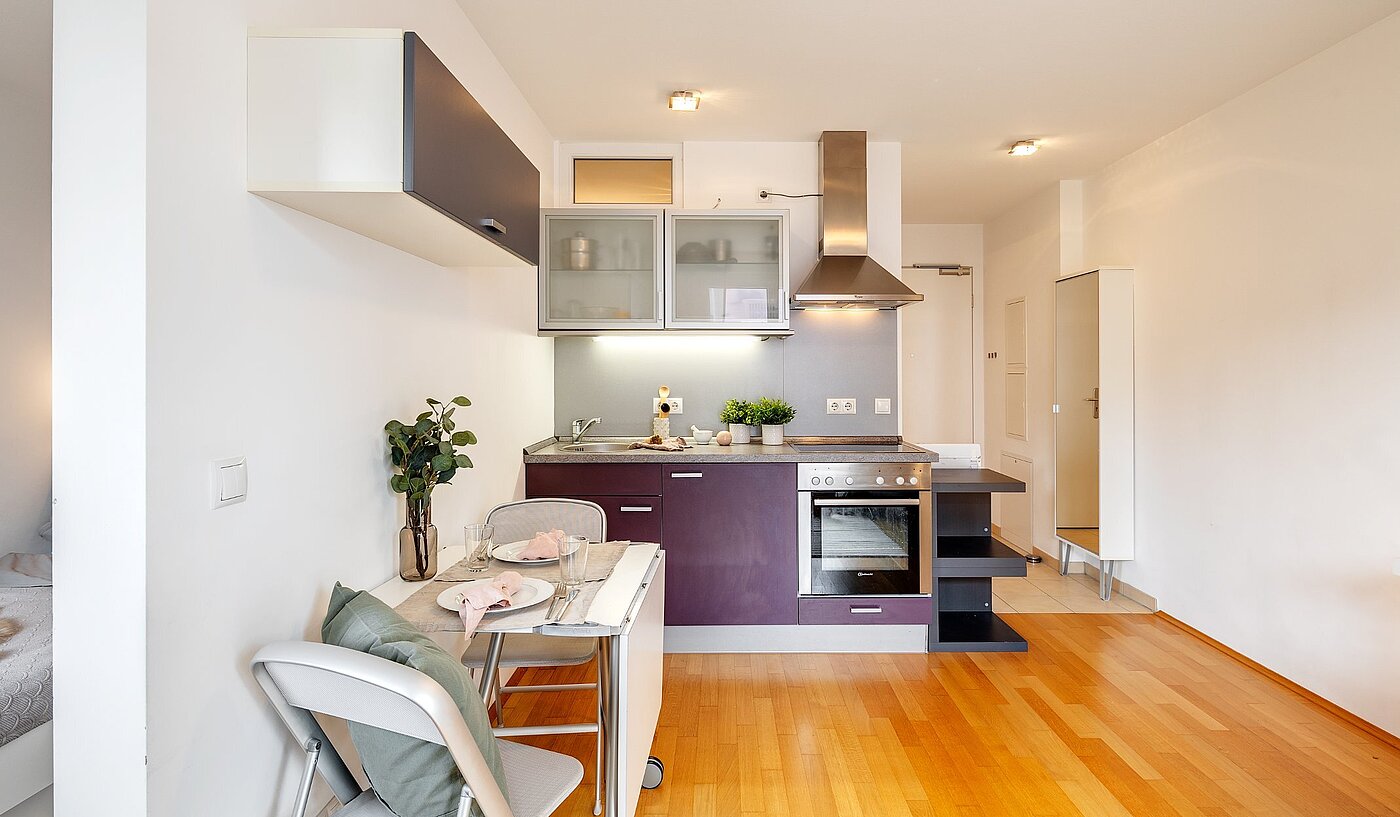 Квартира в многоэтажно доме с 1 комнатная | München-Pasing | 2108ML2 | Essplatz und Küchenzeile