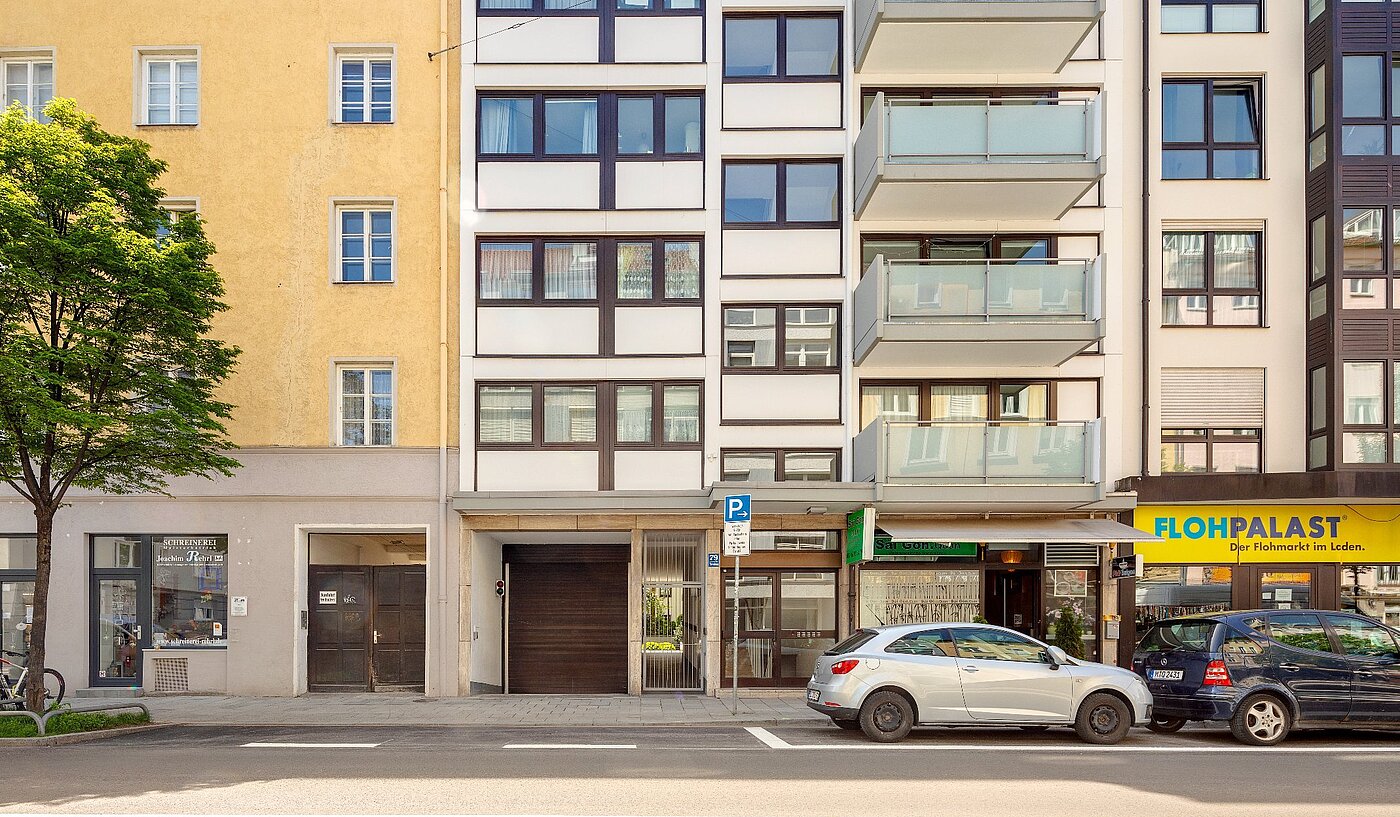 Квартира в многоэтажно доме с 2 комнатами | München-Maxvorstadt | 2105ML2 | Hausansicht