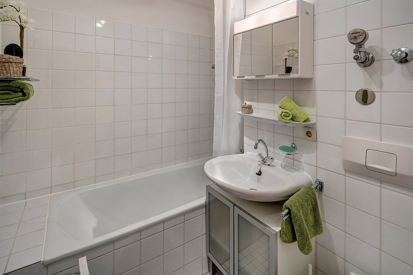 Квартира в многоэтажно доме с 1.5 комнатами | München-Lehel | 2107ML9 | ...mit Badewanne
