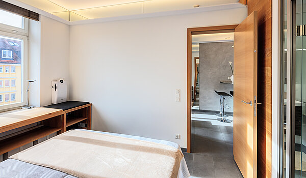 Квартира в многоэтажно доме с 2 комнатами | München-Au | 70387 | Schlafbereich