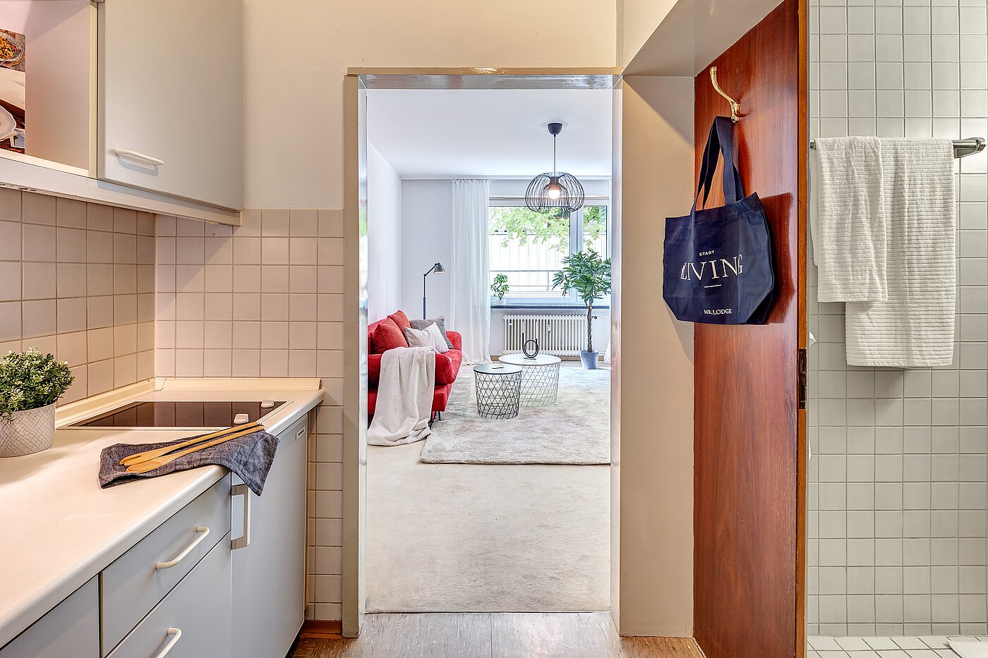 Квартира в многоэтажно доме с 1 комнатная | München-Haidhausen | 70022 | Blick ins Apartment