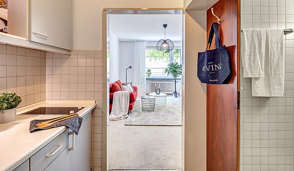 Квартира в многоэтажно доме с 1 комнатная | München-Haidhausen | 70022 | Blick ins Apartment