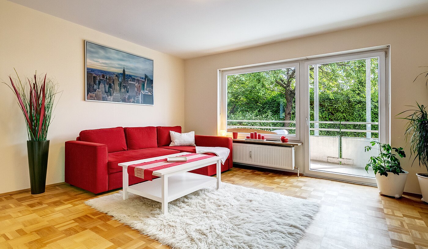 Квартира в многоэтажно доме с 1.5 комнатами | München-Milbertshofen | 701281 | Wohnzimmer