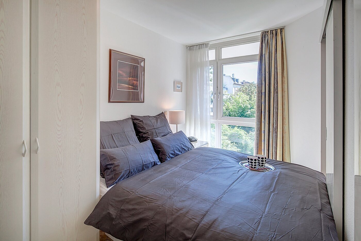 Квартира в многоэтажно доме с 2 комнатами | München-Nymphenburg | 1809ML2 | Schlafzimmer mit