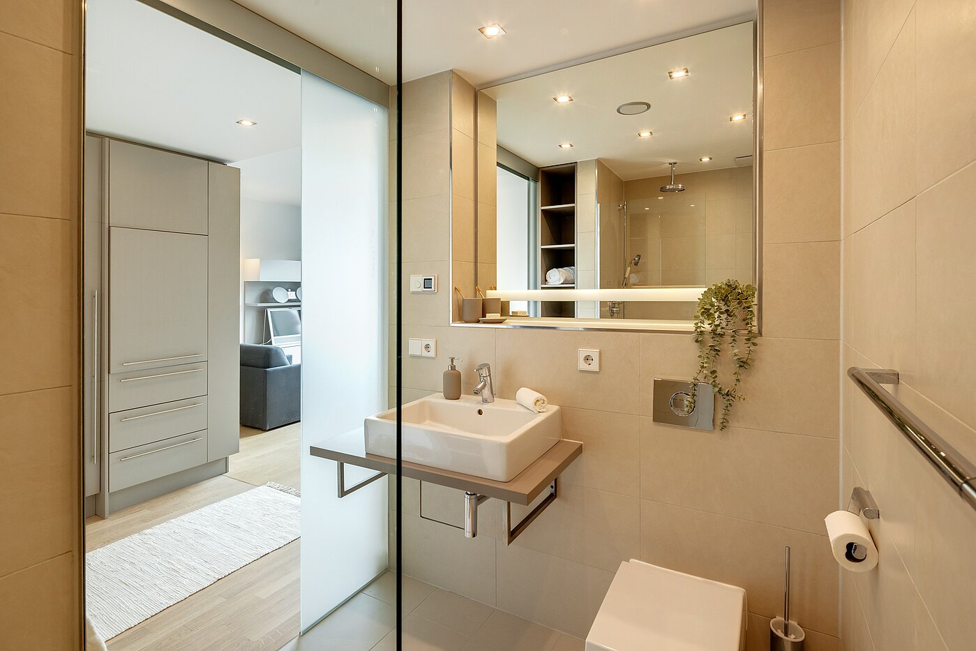 Apartment с 1.5 комнатами | München-Bogenhausen | 70233 | ...bodengleicher Dusch