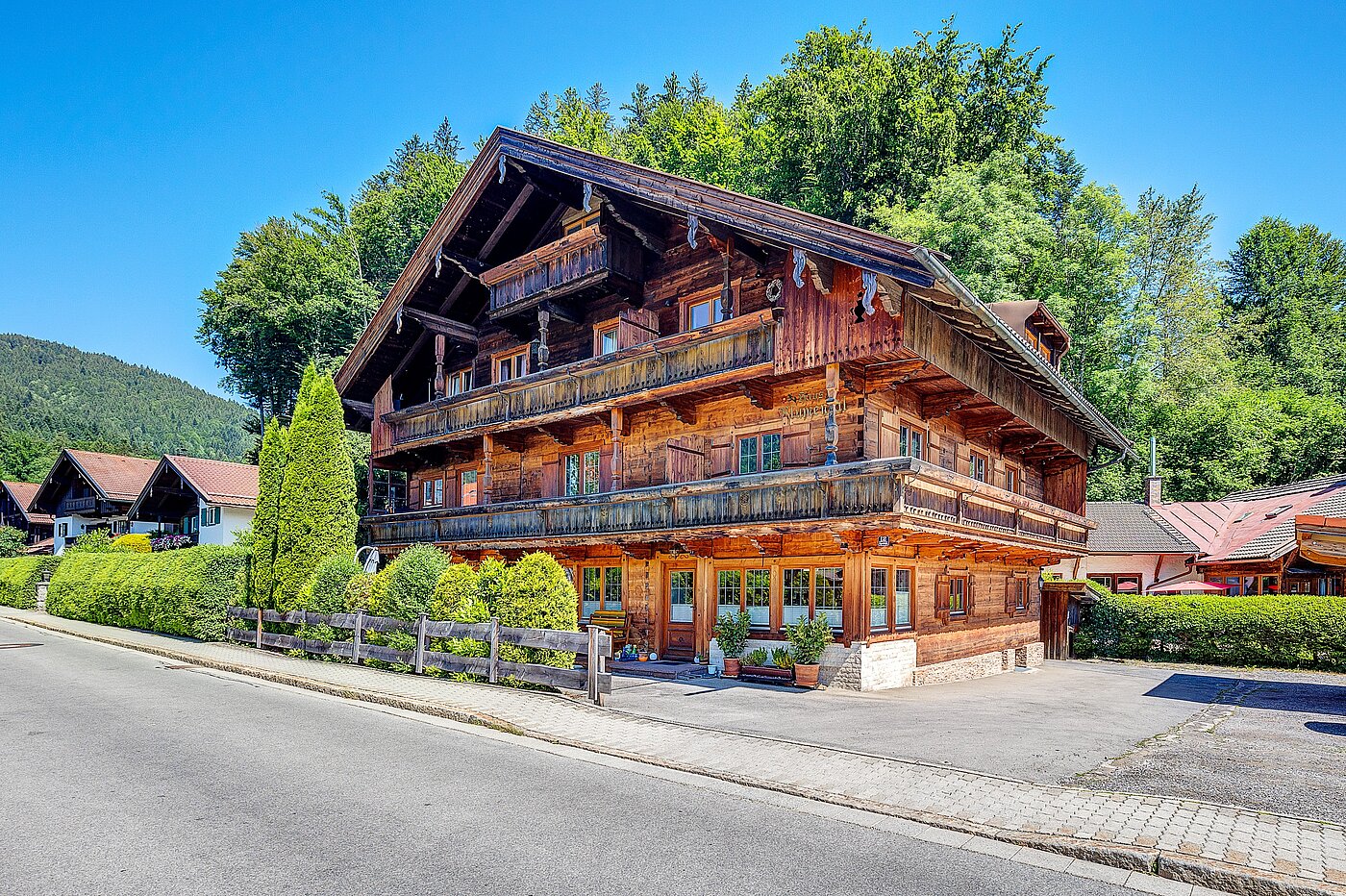 Мансардная квартира с 2 комнатами | Bad Wiessee | 70017 | Hausansicht