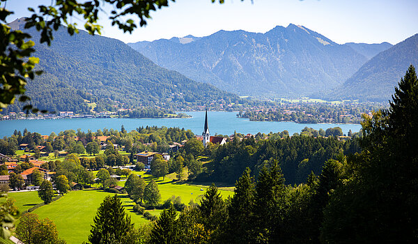 Особое свойство с 15 комнатами | Bad Wiessee | 701592 | Blick auf Bad Wiessee