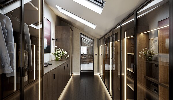 Особое свойство с 15 комнатами | Bad Wiessee | 701591 | Landhaus Ankleidezimmer